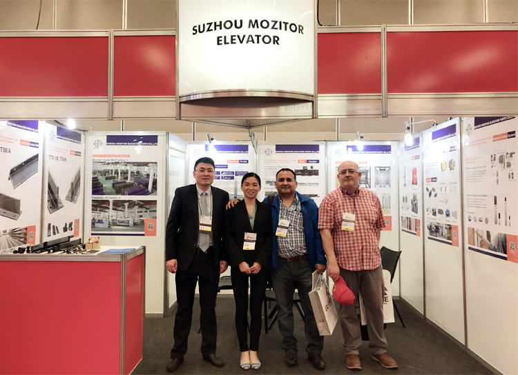 Mozitor Elevator Shines at 2018 Brazil International Elevator Exhibition